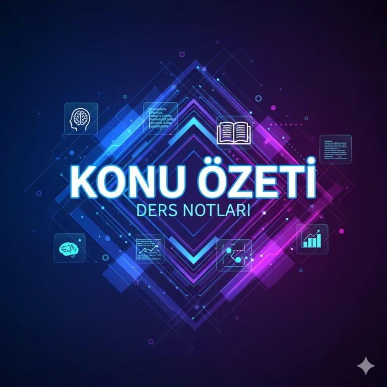 Organik kimya tepkime şemaları — özet haritalar 
